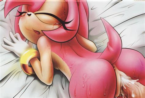 rule 34 amy rose anthro anus ass closed eyes cum cute female fur furry hedgehog male mammal