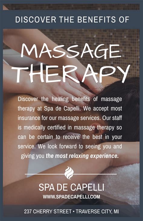 massage therapy poster template mycreativeshop