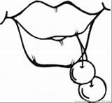 Coloring Lips Printable Pages Getcolorings Ies sketch template