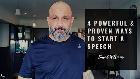 powerful  proven ways  start  speech youtube