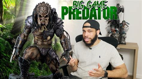 big game predator exclusive statue unboxing review prime  studio