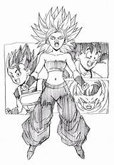 Caulifla Escolha sketch template