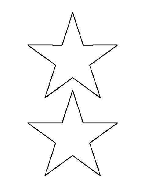 star template   tims printables