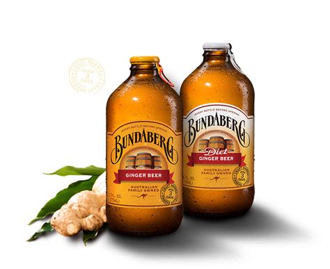 Australian Ginger Beer Bundaberg Brewed Drinks