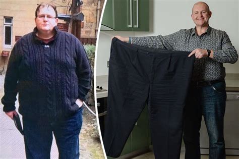 overweight dad reveals how he slimmed down by 14st in just