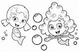 Bubble Guppies sketch template
