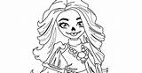 Monster High Coloring sketch template