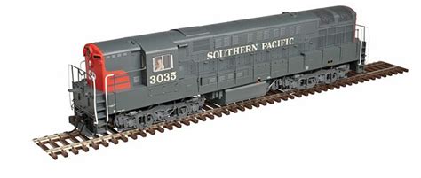 atlas fm   trainmaster wloksound dcc masterr gold southern pacific  gray