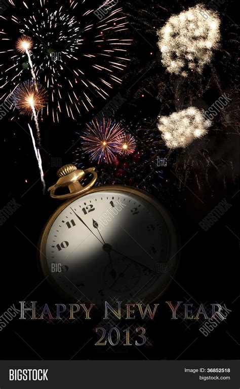 happy  year poster image photo  trial bigstock