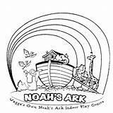 Noah Ark Coloring Pages Noahs Rainbow Flood Bible Animal Drawing Animals Template Printable Kids Covenant Colouring Sheets Color Sketch Drawings sketch template