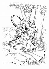 Coloring Pages Anime Manga Kawaii Book Princess Aphmau Chan Shojo Google Printable Books Template Cute Japanese Shoujo Colouring Dessin Bbok sketch template