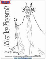 Maleficent Coloring Pages Disney Sleeping Beauty Printable Printables Colouring Crafts Skgaleana Popular sketch template