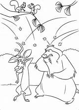 Coloring Pages Season Open Boog Elliot Squirrels Book Color Printable Sezon Some Coloriage Getcolorings Info Cartoon sketch template