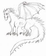 Dragon Ice Coloring Pages Fire Template sketch template