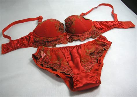 pure silk sexy lingerie lace bra knickers sets lacy underwire thinly