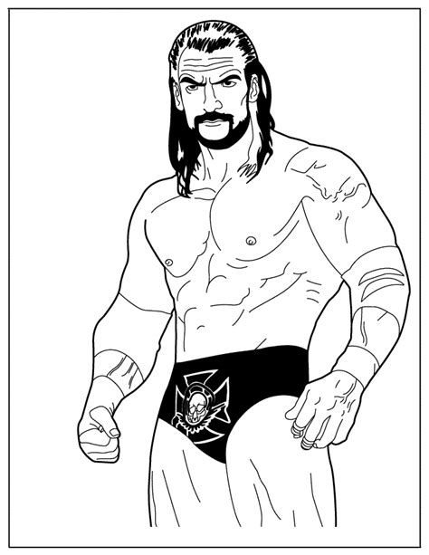 wrestling coloring pages books    printable