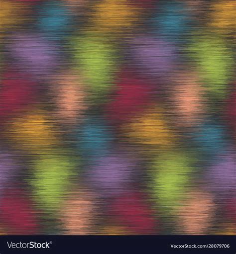blurry fuzzy blobs color seamless pattern vector image