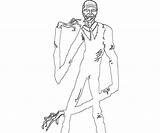 Slender Man Coloring Pages Slenderman Printable Character Scary Print Getcolorings Color Template sketch template