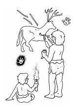 Colorare Evoluzione Disegni Australopiteco Bambini Scienze Era Cliccate Scheda sketch template