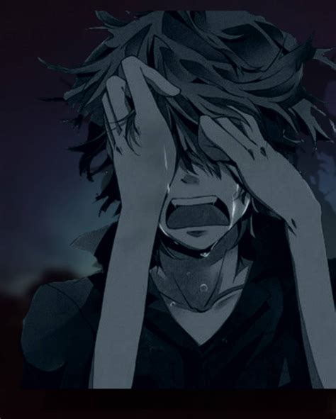 sad anime pfp crying sad crying anime wallpapers top  sad crying