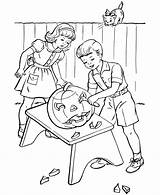 Coloring Pages Halloween Christian Popular sketch template