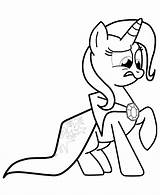 Trixie Coloring Misfortune Pages Suffers Little Pony Colorkid Applejacks Brother sketch template