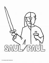 Coloring Pages Saul Paul Becomes Damascus Color Getcolorings History Sunday School Printable sketch template