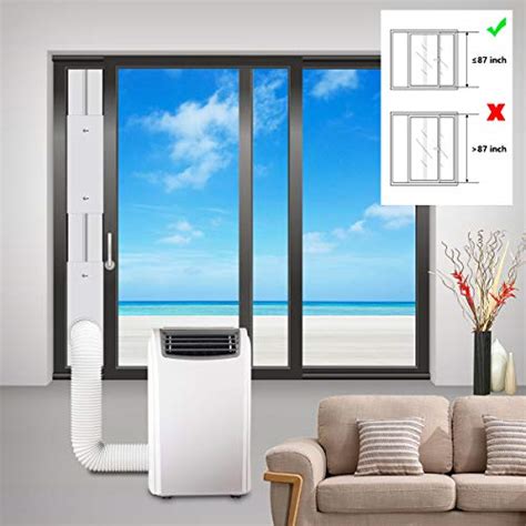 portable air conditioner sliding window bn portable aircon air  window venting bracket