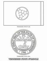 Tennessee State Coloring Symbols Pages Categories sketch template