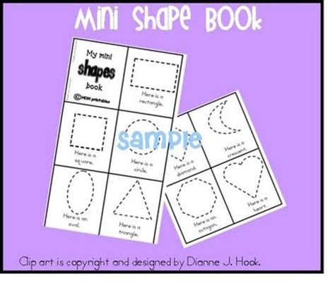 book dedicated   shape shapes preschool