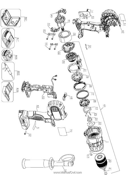 dewalt dcdl parts diagram