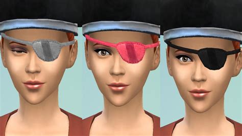 eye patch cc mods   sims  snootysims