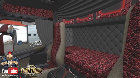 [ets2 V1 37] Scania Rjl Custom Interior Mod 6 Various Youtube