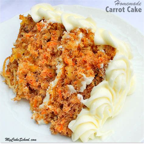 moist delicious scratch carrot cake recipe  cake school