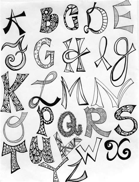cool letter fonts  draw images easy  draw cool letter fonts