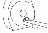 Mri Machine Cage Table Top sketch template