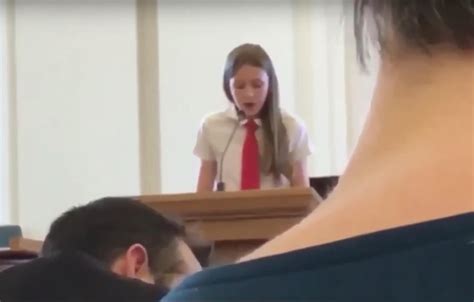Mormon Girl 12 Is Stopped From Speaking As She Explains Why She Is