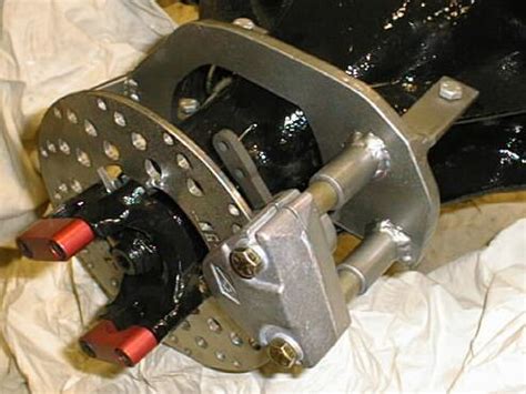 driveshaft  pinion mounted parking emergency brake system