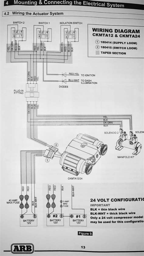 arb twin compressor wiring questions jeep wrangler forums jl jlu