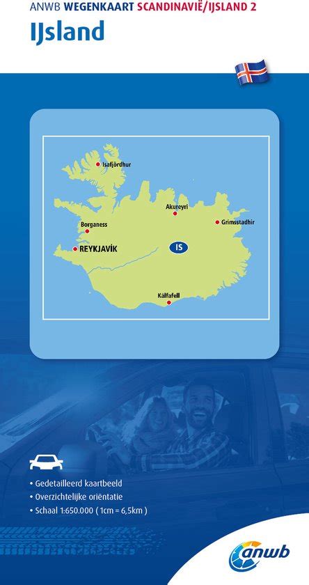 anwb wegenkaart anwb wegenkaart scandinavieijsland  ijsland bol