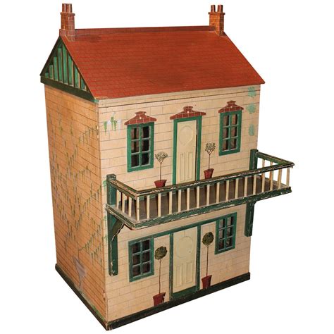 large english wooden doll house  stdibs