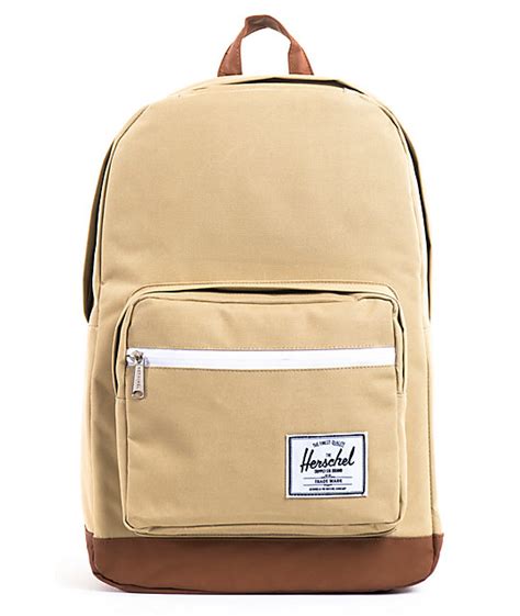 herschel supply pop quiz khaki backpack