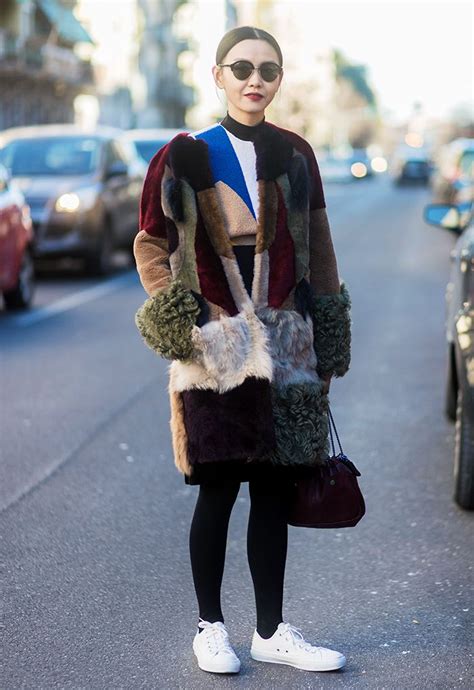 Black Tights And White Sneakers Proof It Isn T A Faux Pas