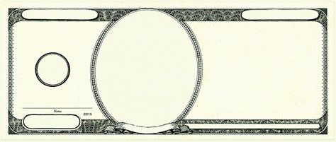 custom dollar bill template   printable template