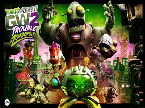 Plants Vs Zombies Garden Warfare 2 13 X19 32cm 49cm