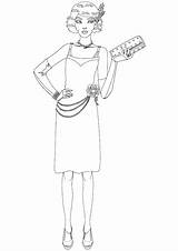 Kvinde Tegning Mand Humanoid sketch template