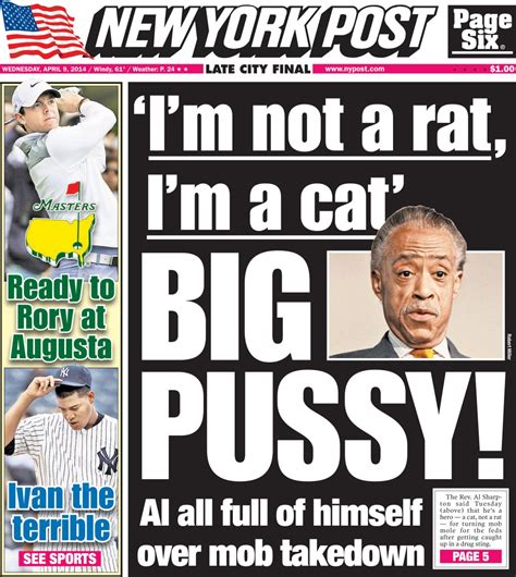 ny post cover  covers  april    york post