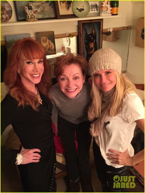 kristin chenoweth and kathy griffin check out broadway s sylvia photo 3540434 kathy griffin