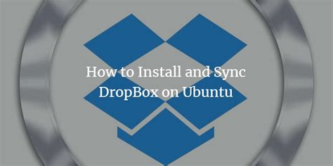 install  sync dropbox  ubuntu  lts vitux