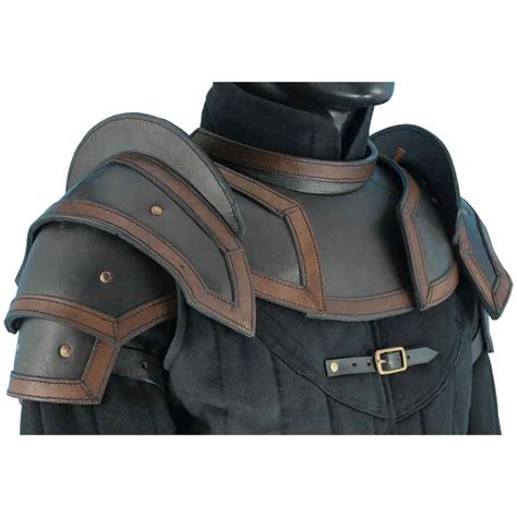 shoulder armour  neck guard mci  medieval collectibles